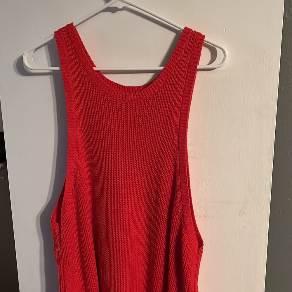 Ava&Viv Sweater Knit Tank Dress